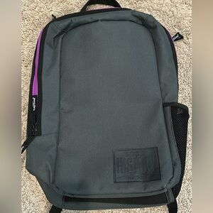 Flag Nor Fail Charcoal and Violet Backpack
